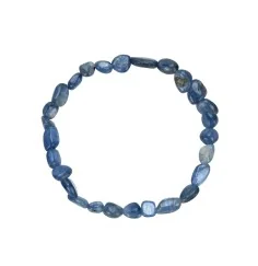 Armband - Disthen (blau), 08-10mm Nuggets