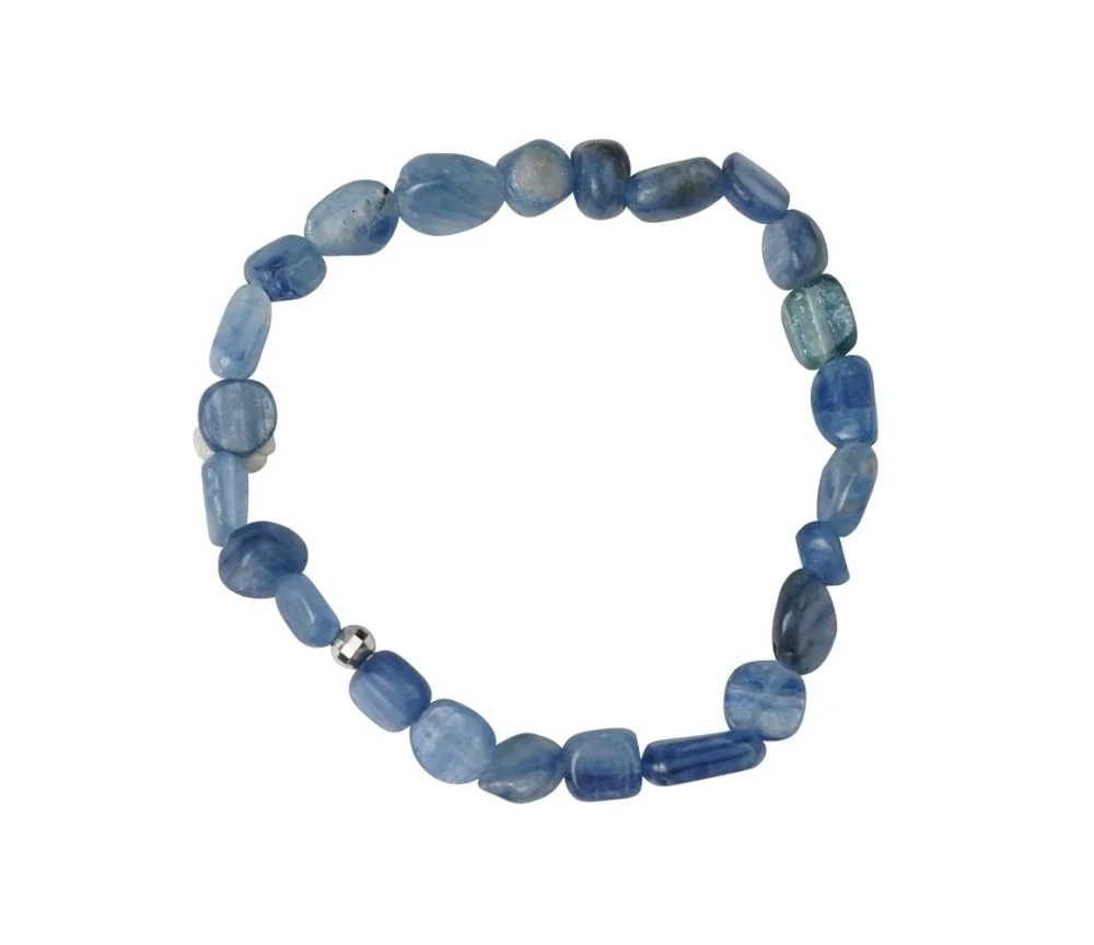 Armband - Disthen (stab.) matt, 06 - 08mm Nuggets