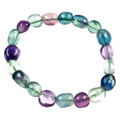 Armband - Fluorit, 18 - 22mm Nuggets