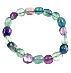 Armband - Fluorit, 18 - 22mm Nuggets