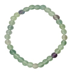 Armband - Fluorit, 06mm Kugeln