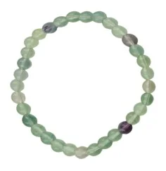 Armband - Fluorit, 06mm Kugeln