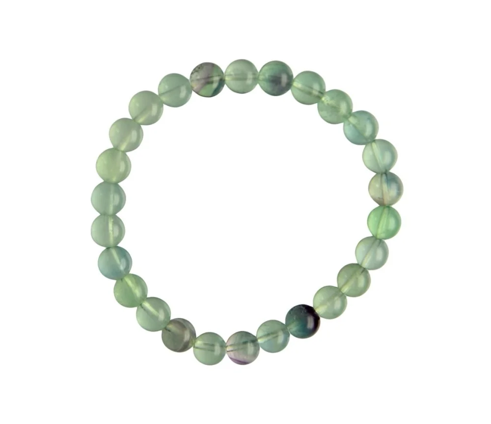 Armband - Fluorit, 08mm Kugeln