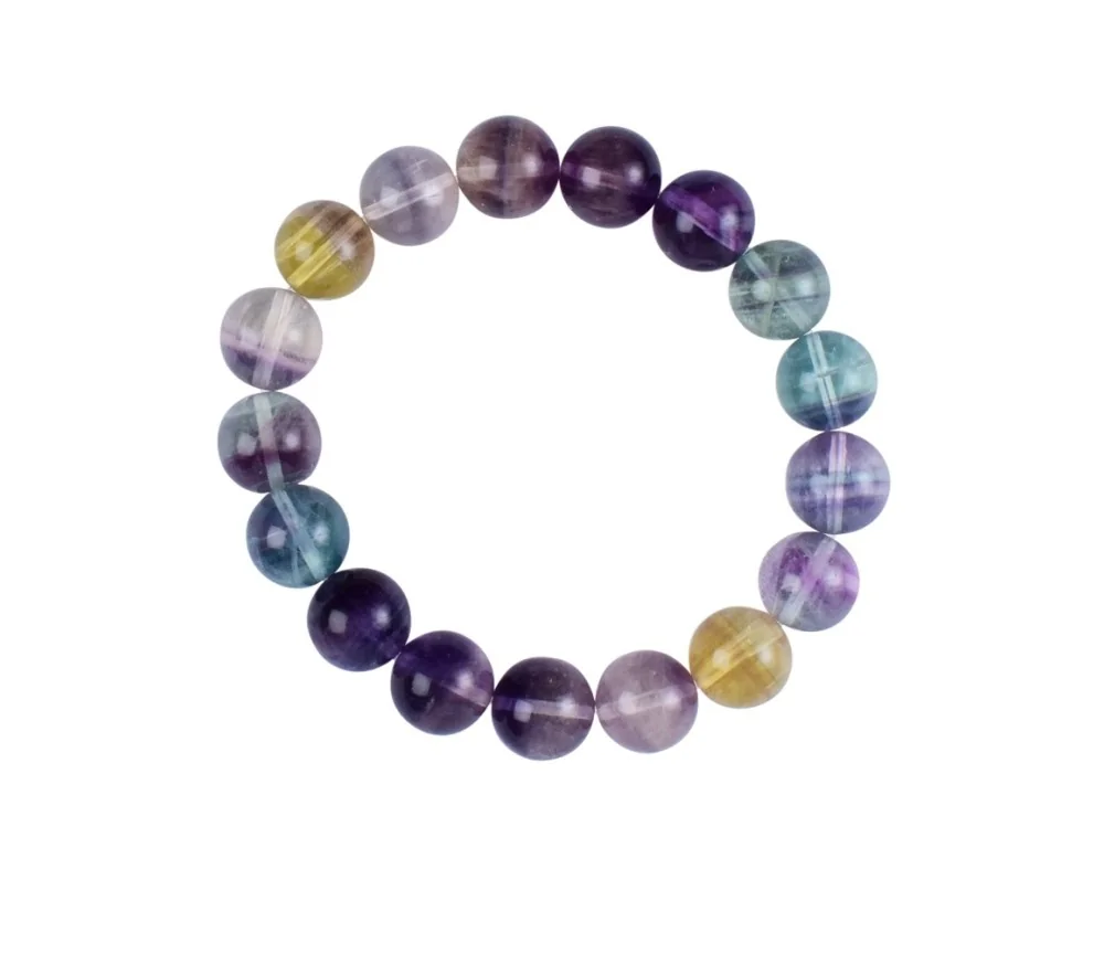 Armband - Fluorit extra, 12-13mm Kugeln