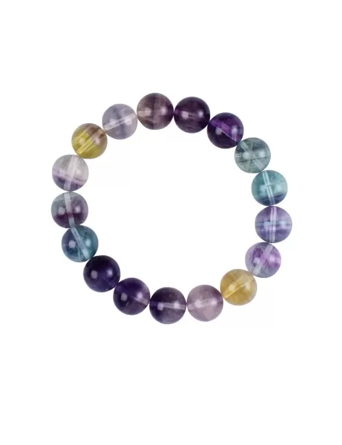 Armband - Fluorit extra, 12-13mm Kugeln