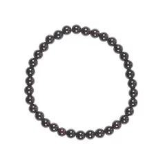 Armband - Granat, 06mm Kugeln