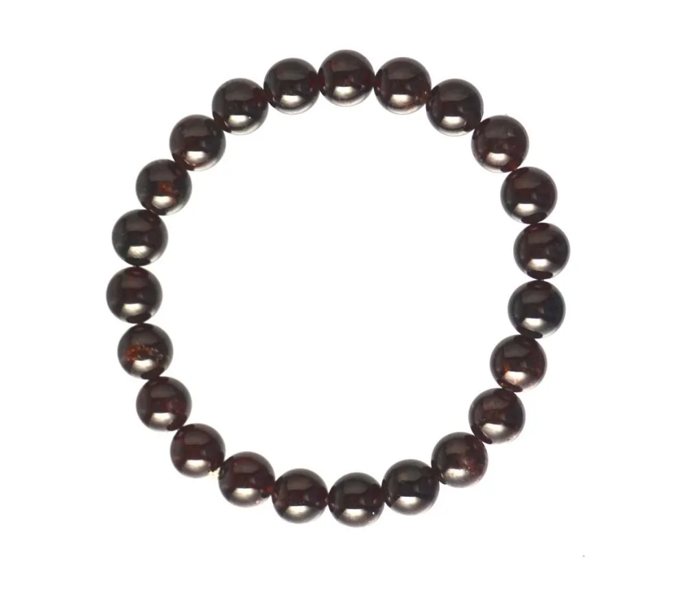 Armband - Granat, 08mm Kugeln