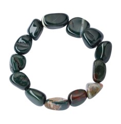 Armband - Heliotrop, 18 - 22mm Nuggets (groß)
