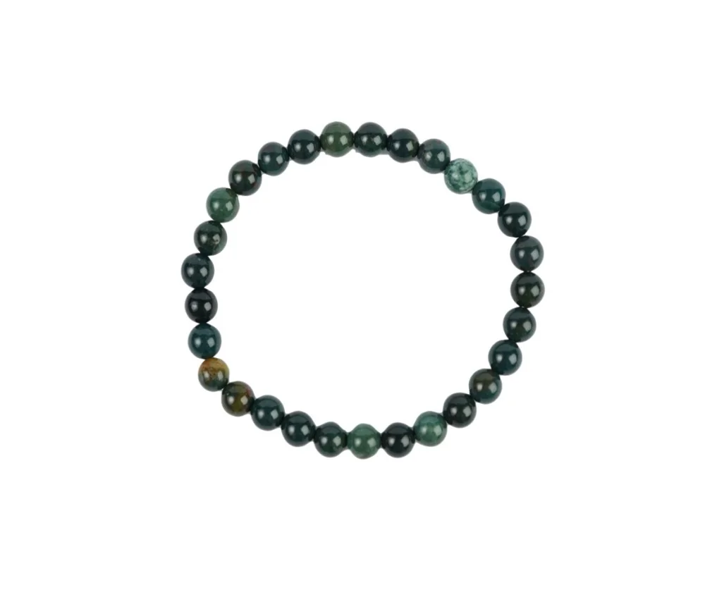 Armband - Heliotrop, 06mm Kugeln