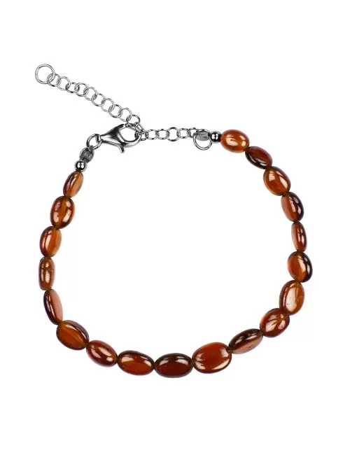 Armband - Hessonit (Granat)