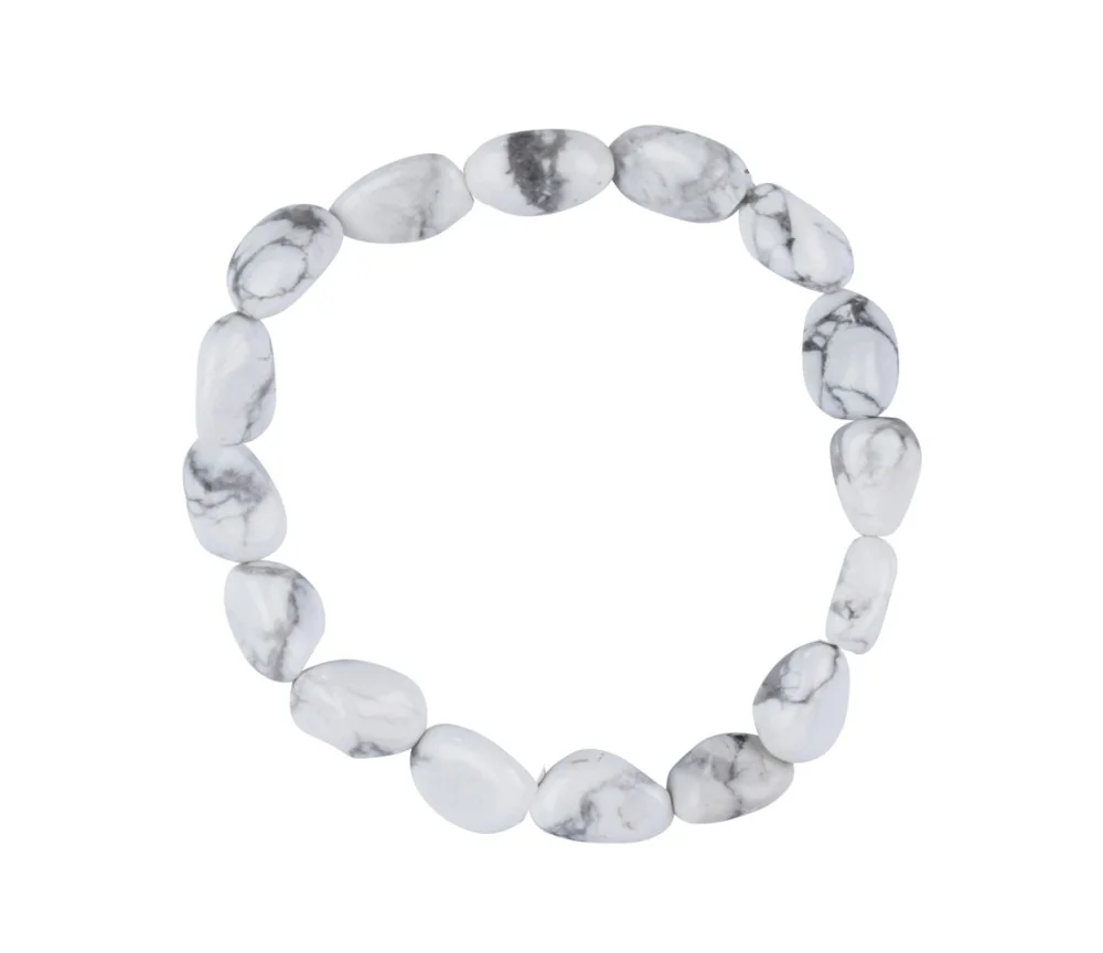 Armband - Magnesit, 10 - 12mm Nuggets