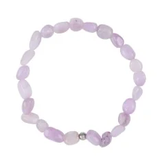 Armband - Kunzit, 06-08mm Nuggets