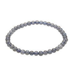 Armband - Labradorit (dunkel), 05mm Kugeln