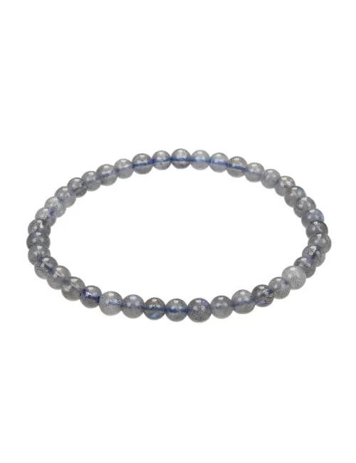 Armband - Labradorit (dunkel), 05mm Kugeln