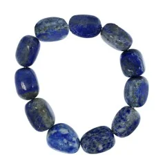 Armband - Lapis Lazuli, 18 - 22mm Nuggets