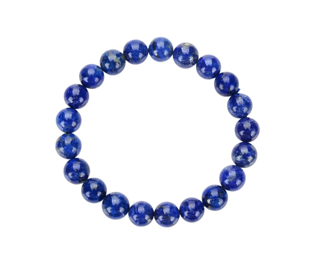 Armband - Lapis Lazuli, 10-11mm Kugeln