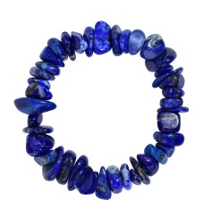 Armband - Lapis Lazuli, 10-15mm Chips
