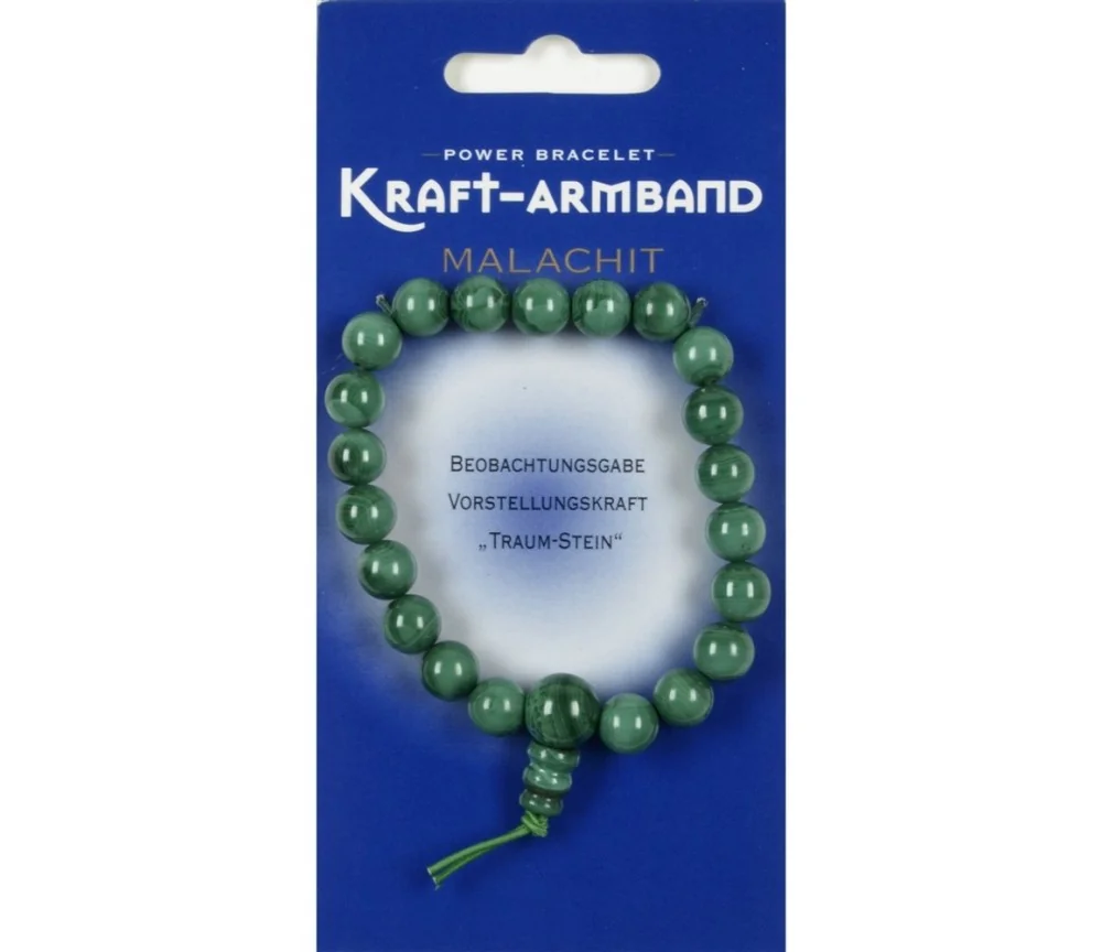 Armband - Kraft - Malachit (stab.)