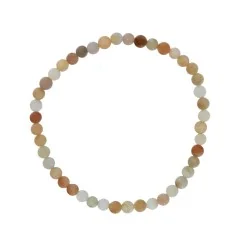 Armband - Mondstein, 04mm Kugeln