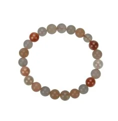 Armband - Mondstein, 08mm Kugeln