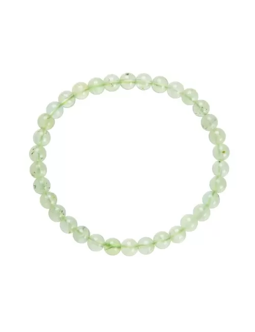 Armband - Prehnit, 06mm Kugeln