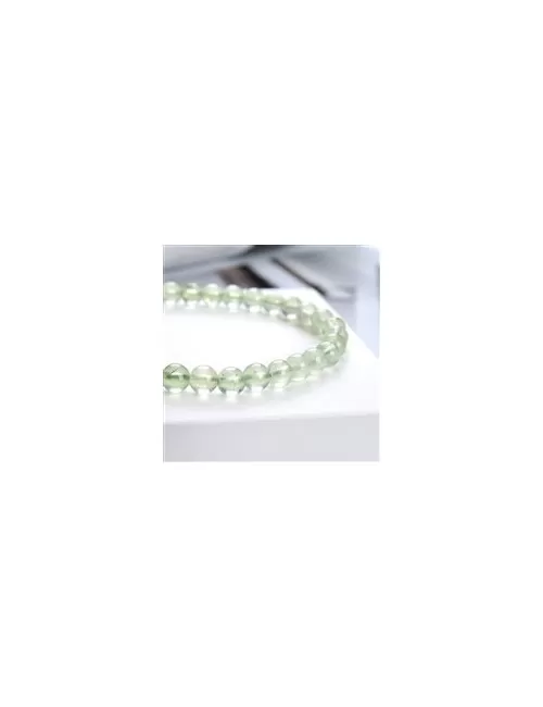 Armband - Prehnit, 06mm Kugeln