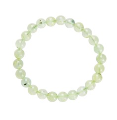 Armband - Prehnit, 08mm Kugeln