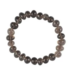 Armband - Rauchquarz, 08 - 10mm Nuggets (klein)