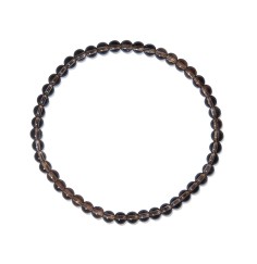Armband - Rauchquarz, 04mm Kugeln