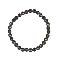 Armband - Rauchquarz, 06mm Kugeln