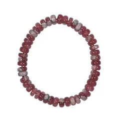 Armband - Rhodochrosit, 07-08mm Button
