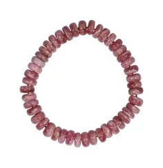 Armband - Rhodochrosit, 08-09mm Button