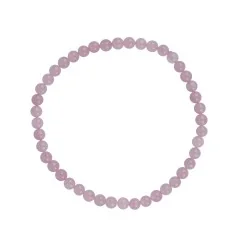 Armband - Rosenquarz, 04mm Kugeln