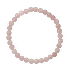 Armband - Rosenquarz, 08mm Kugeln