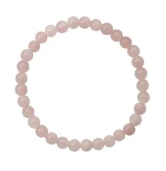 Armband - Rosenquarz, 08mm Kugeln