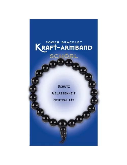 Armband - Kraft - Schörl (stab.)