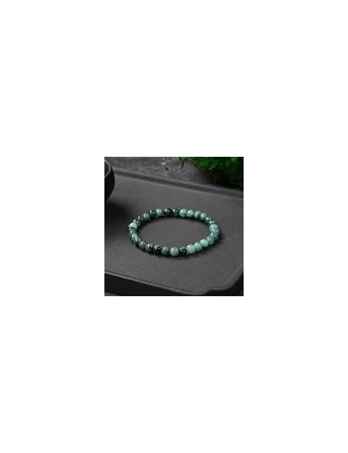 Armband - Smaragd, 06mm Kugeln