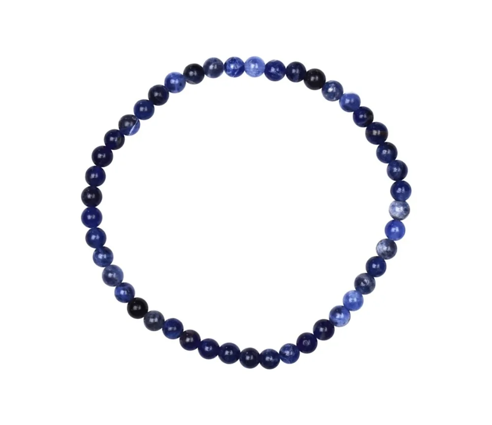 Armband - Sodalith, 04mm Kugeln