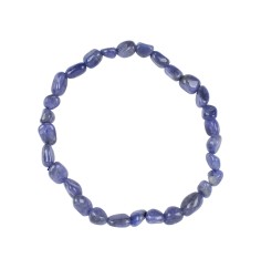 Armband - Tansanit, 05-07mm Nuggets