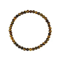 Armband - Tigerauge, 04mm Kugeln