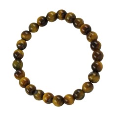 Armband - Tigerauge, 08mm Kugeln