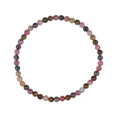 Armband - Turmalin (bunt), 04mm Kugeln, extralang