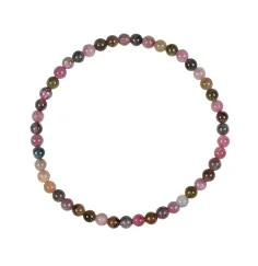 Armband - Turmalin (bunt), 04mm Kugeln, extralang