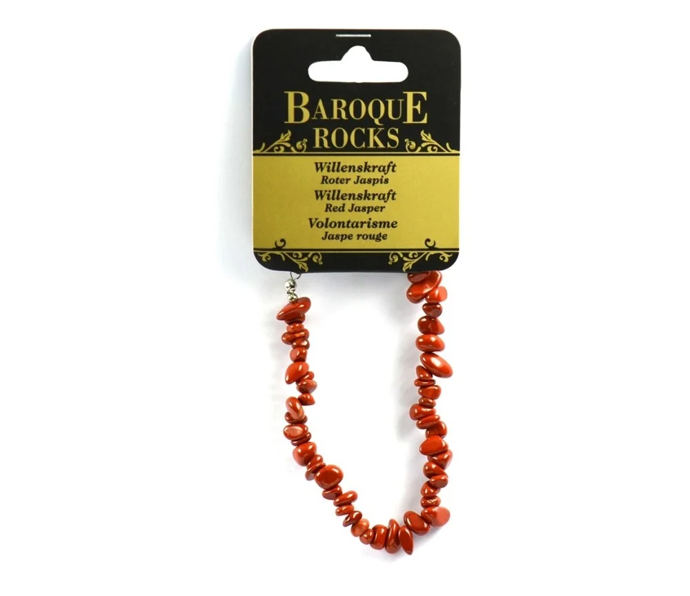 Armband - Barock Classic Jaspis (rot) Willenskraft