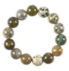 Armband - Ozeanjaspis, 15-17mm Kugeln
