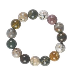 Armband - Ozeanjaspis, 12-14mm Kugeln