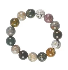 Armband - Ozeanjaspis, 12-14mm Kugeln