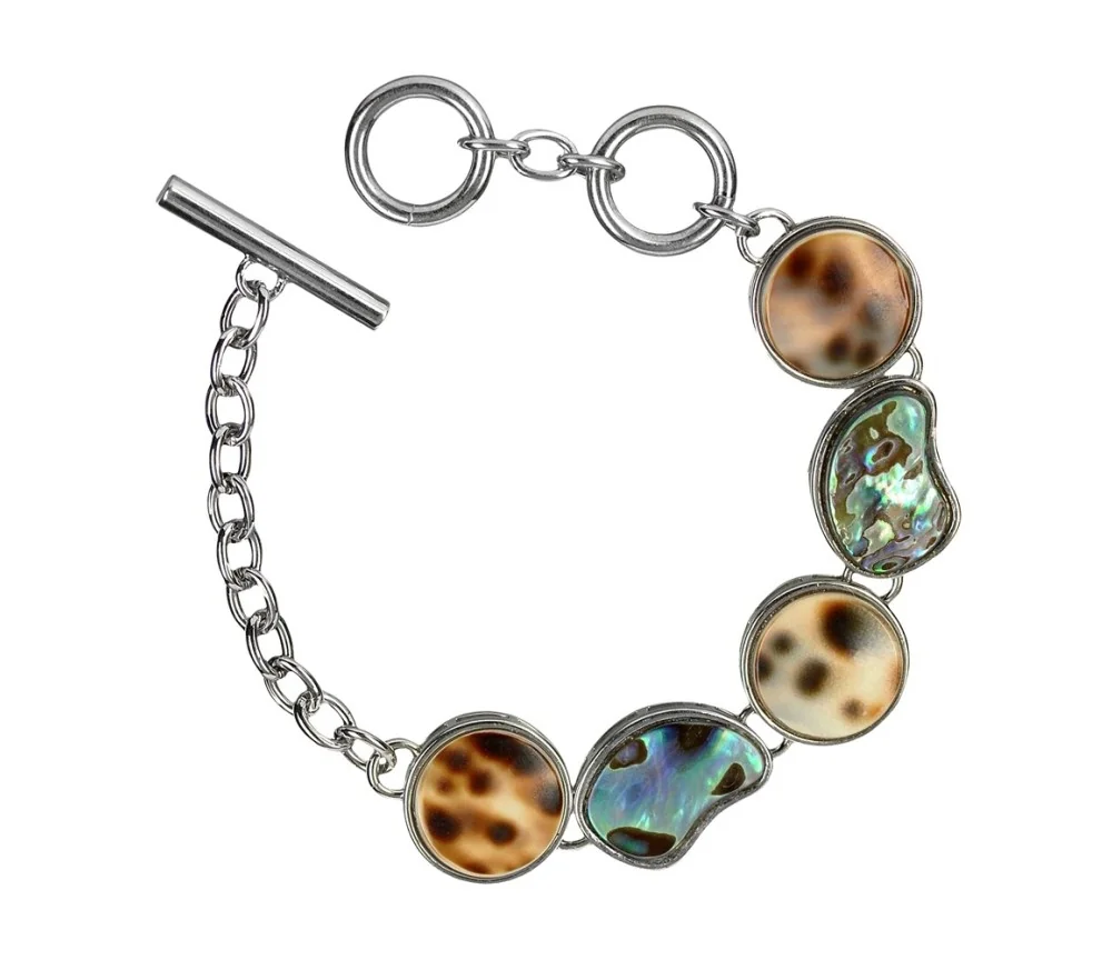 Armband - Mix, div. Muscheln-Sorten, 18 - 20cm