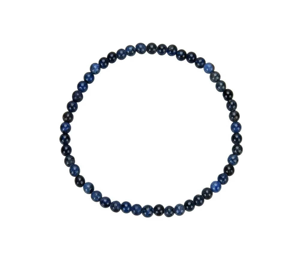 Armband - Dumortierit, 04mm Kugeln