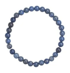 Armband - Dumortierit, 06mm Kugeln
